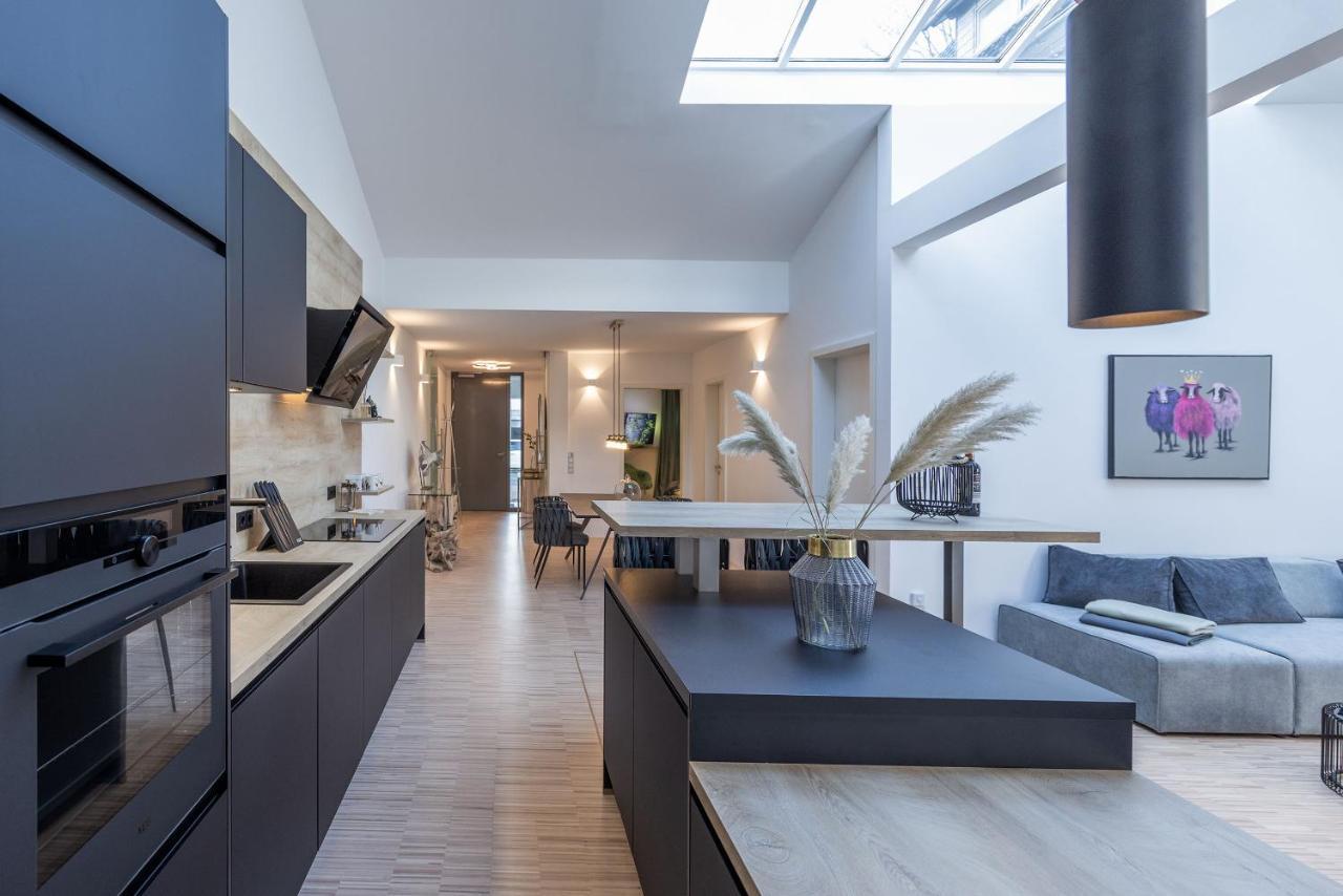 Lichtdurchflutetes Design - Appartement Guetersloh - 90 Qm Eksteriør billede