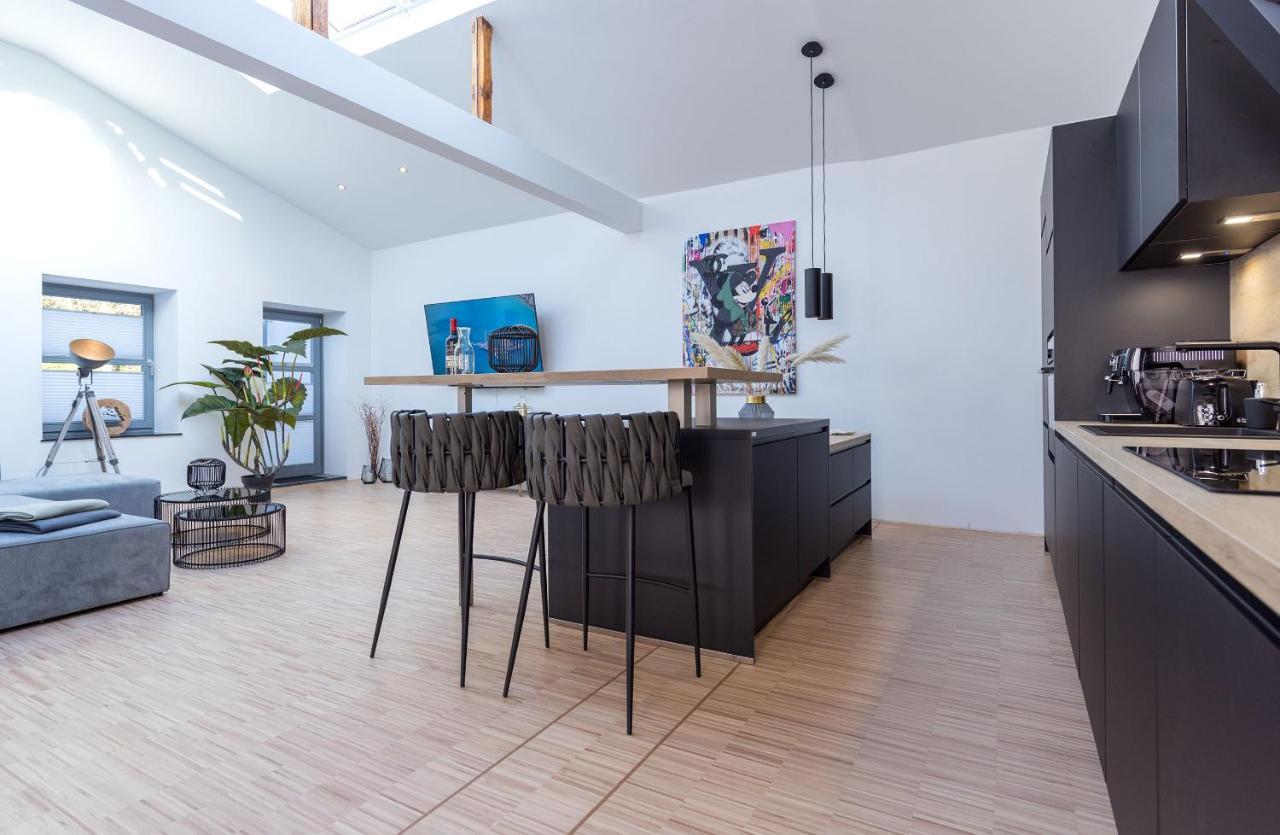 Lichtdurchflutetes Design - Appartement Guetersloh - 90 Qm Eksteriør billede