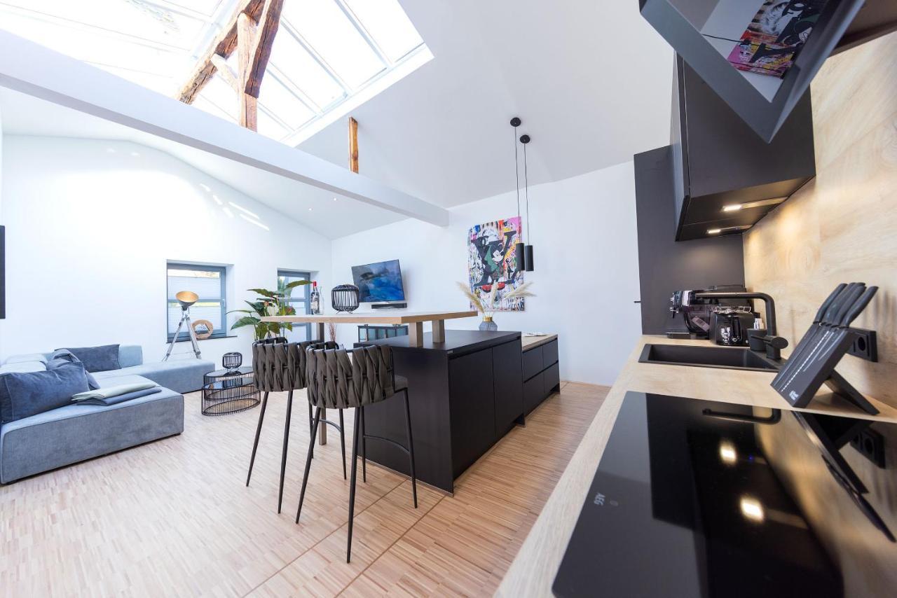 Lichtdurchflutetes Design - Appartement Guetersloh - 90 Qm Eksteriør billede